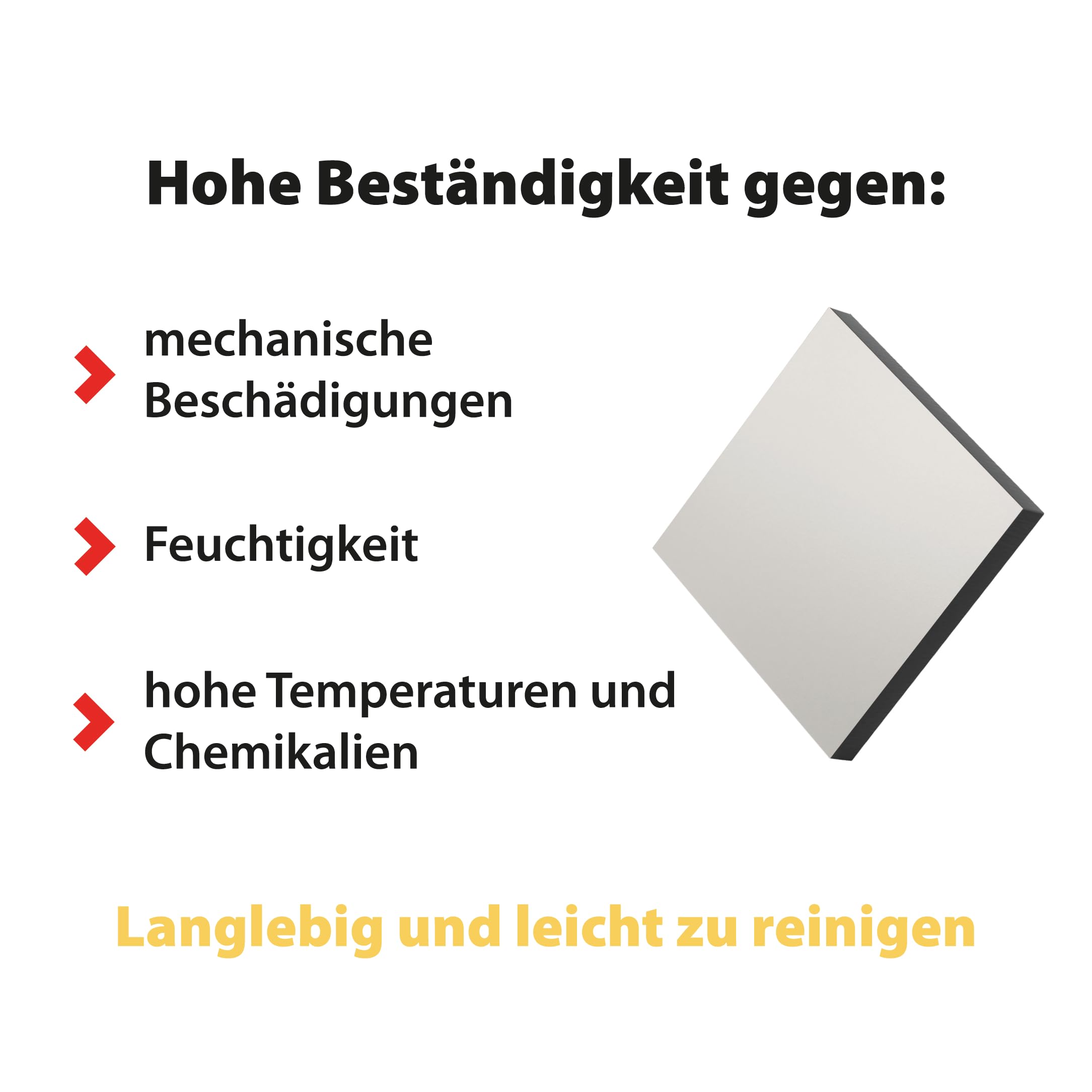Platten HPL 85x30 cm - 12 mm dick (Grau), langlebig,Solide, feuchtigkeitsbeständig, Vollkernplatten, Badezimmerarbeitsplatte, Arbeitsplatte