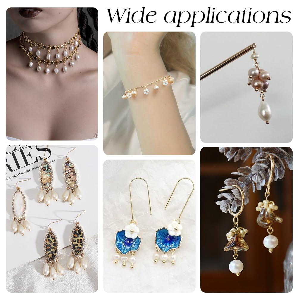 PH PandaHall 50pcs Natural Freshwater Pearl Charms - Image 3