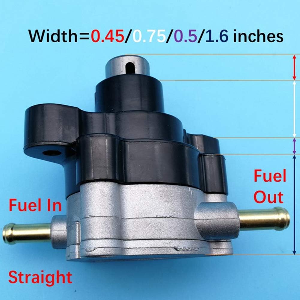 Fuel Pump Compatible with Yamaha Mercury Outboard F75 F80 F90 F110 F115 LF115 HP Engine 6D8-24410-00-00 6D8-24410-10-00 68V-24410-00-00 880890T1 880980A02 Flat Top 4 Strokes Z248