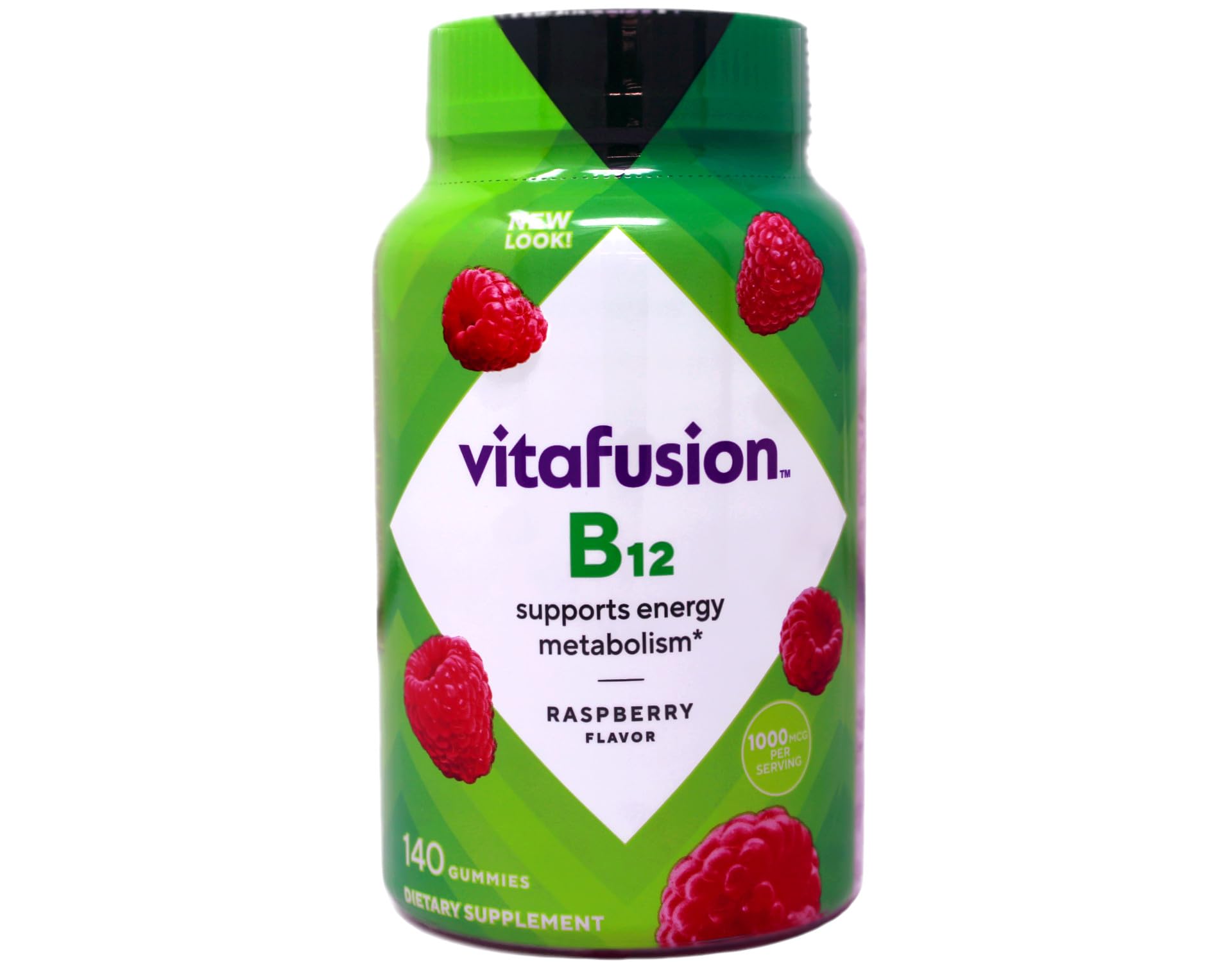 Vitafusion B-12 1000mcg Gummy 140 Count (Pack of 2)