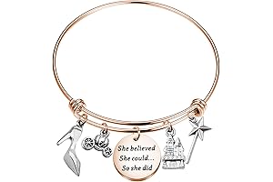 She Believed She Could So She Did Bracelet for Fairy Tale Lovers