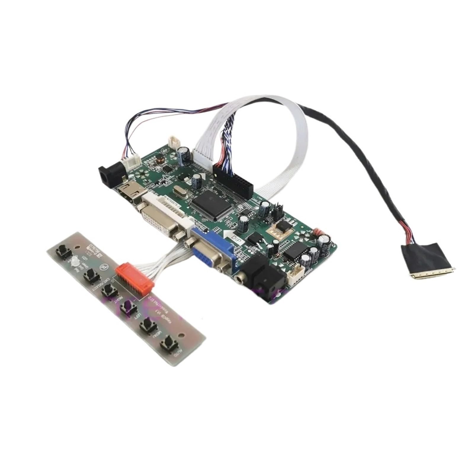 For B133XTN01.0 B133XTN01.5 Pannello LCD Del Computer Portatile 1366 * 768 LVDS 40Pin 13.3 "VGA DVI M.NT68676 Controller Dello Schermo Scheda Di Unità Kit Accessori(For B133XTN01.0)