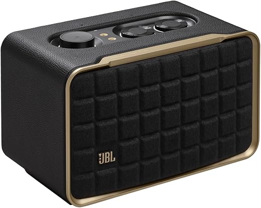 JBL Authentics 200, Smart Home WiFi Speaker and Music Streaming, Voice Assist and Bluetooth Connectivity, Automatic Calibration, Compatible with...