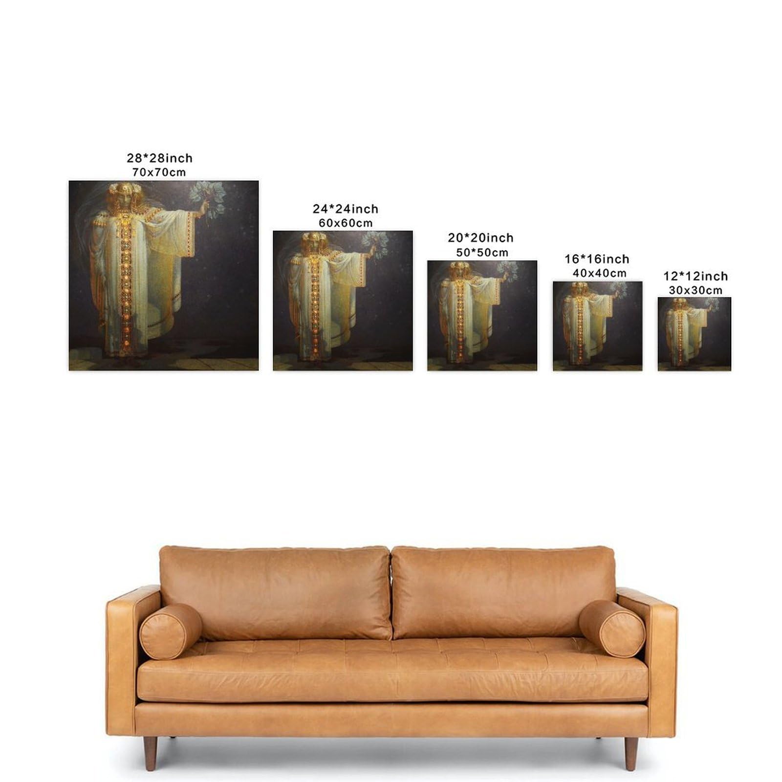 Karel Masek Impression sur toile pour chambre à coucher, salon, bureau et décoration d'intérieur moderne 50,8 x 50,8 cm