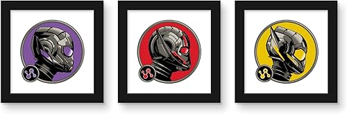 Trends International Gallery Pops Marvel Ant-Man and the Wasp Quantumania - Pym Particle Wall Art Bundle 3-Pack