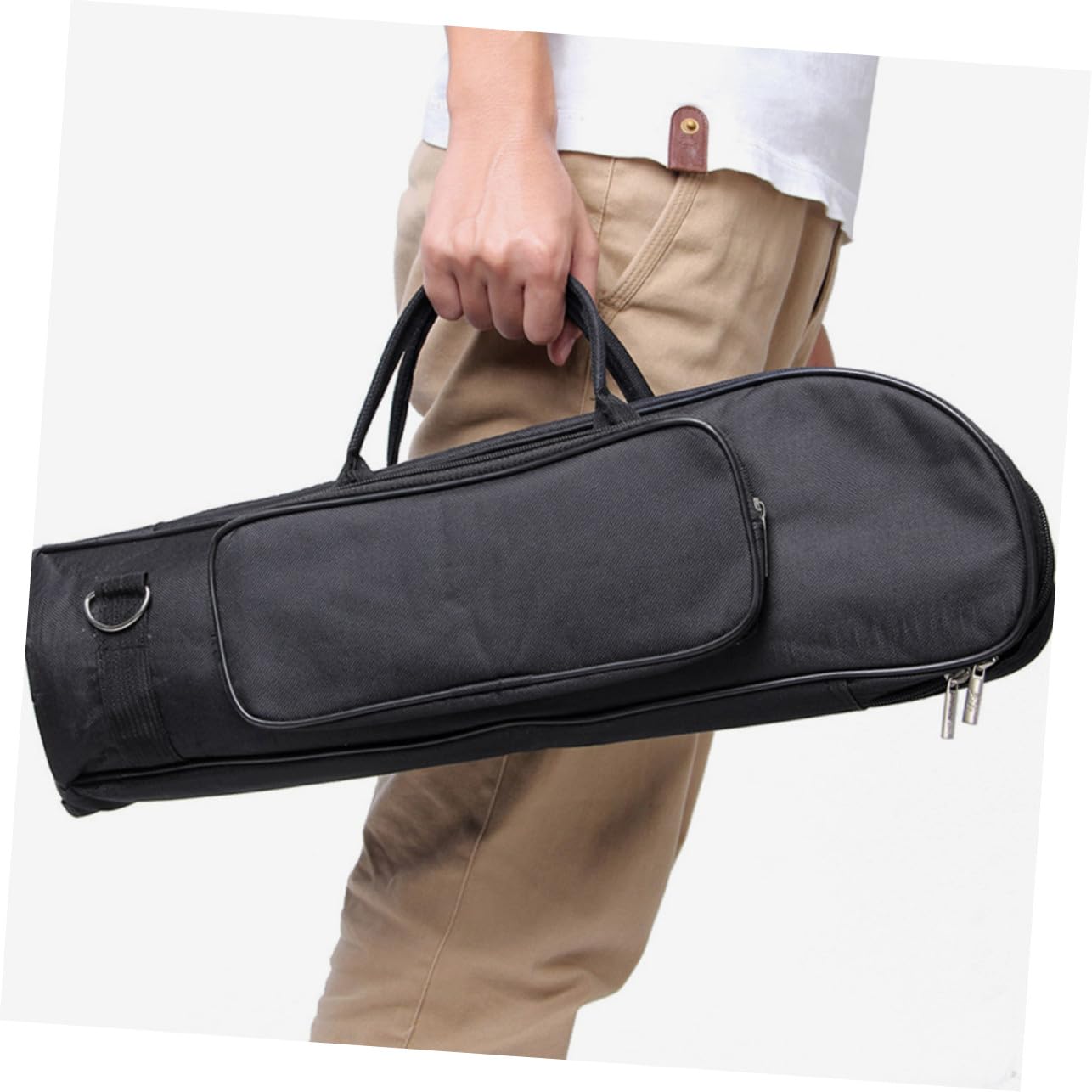 SUPVOX Bolsa Transporte Fácil de Trompeta Tela Compartimentos Separados Oxford para Correa Hombro Protección