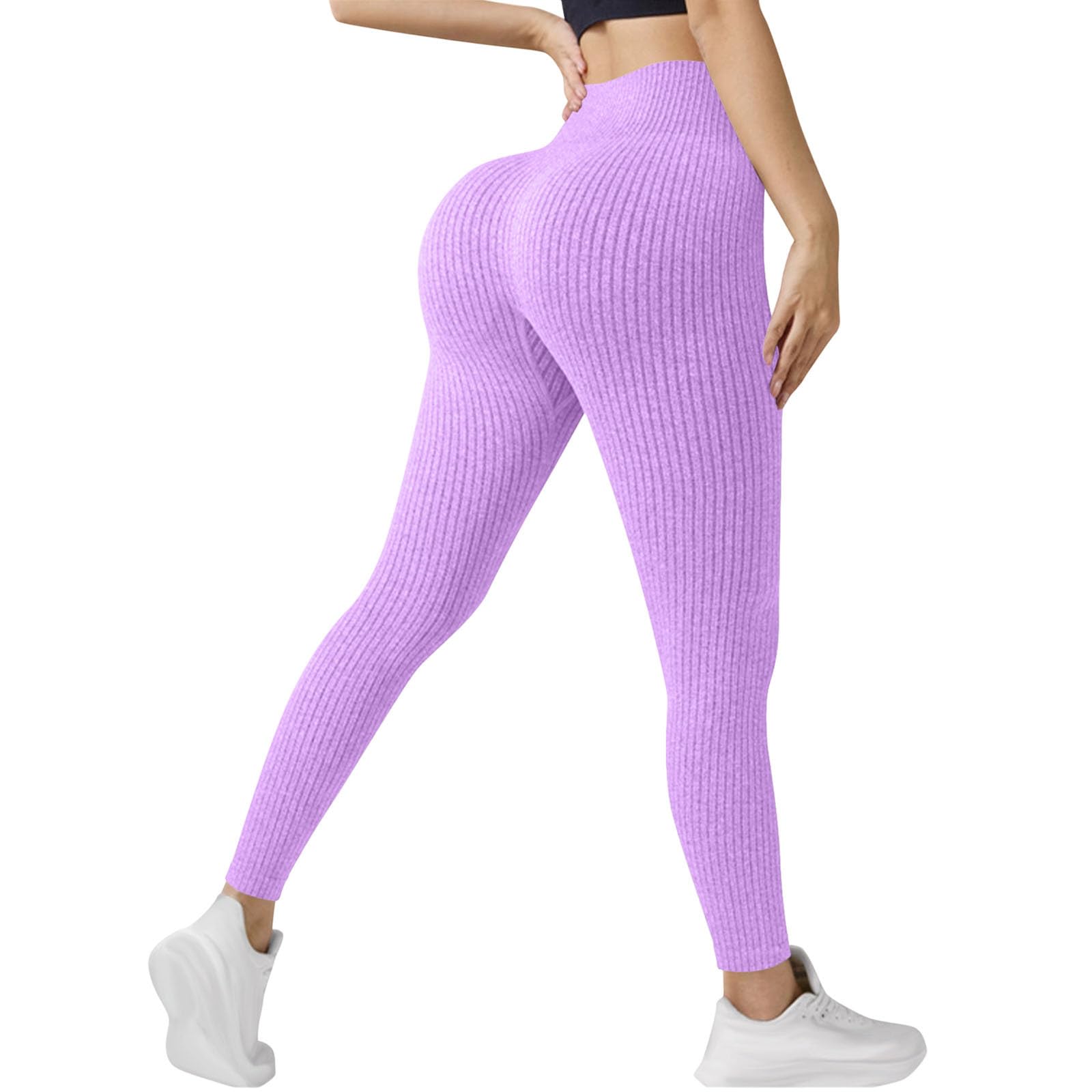 Generisch Coreex 3D Leggings Damen Anti Cellulite Kompression Leggings Compression High Waist Push-Up Hosen Yoga Fitnesshose Lange Sporthose Nahtloser Schlankmacher Für Alltag Freizeit Und Sport