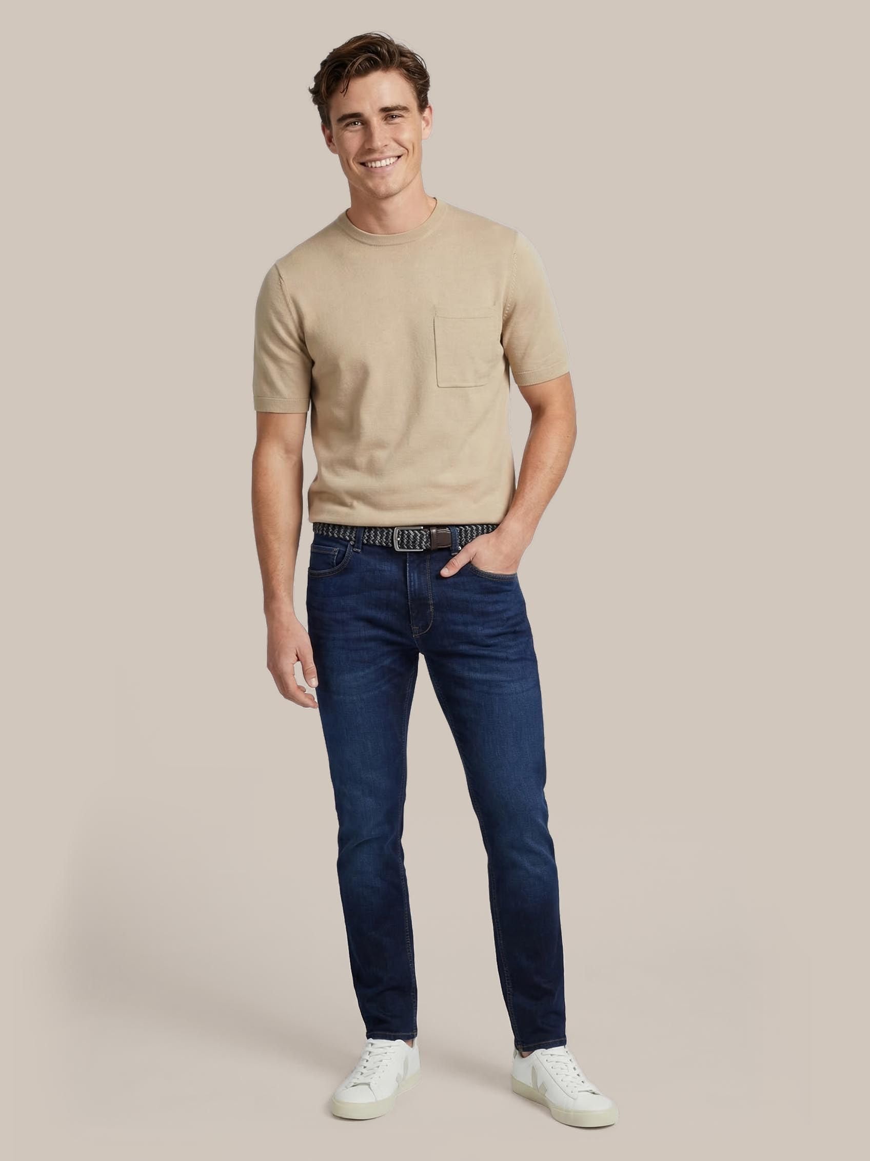 Knitted T-Shirt Pocket Compact - Uomo - Abbigliamento