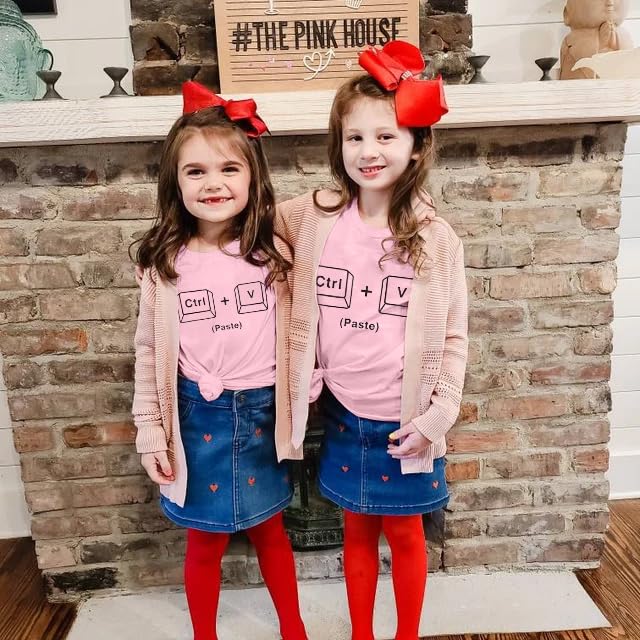 Image of Mama Mini Paste Copy Shirt Mommy and Me Matching Tshirt Mother and Daughter Short Sleeve Gifts Family Matching Clothes