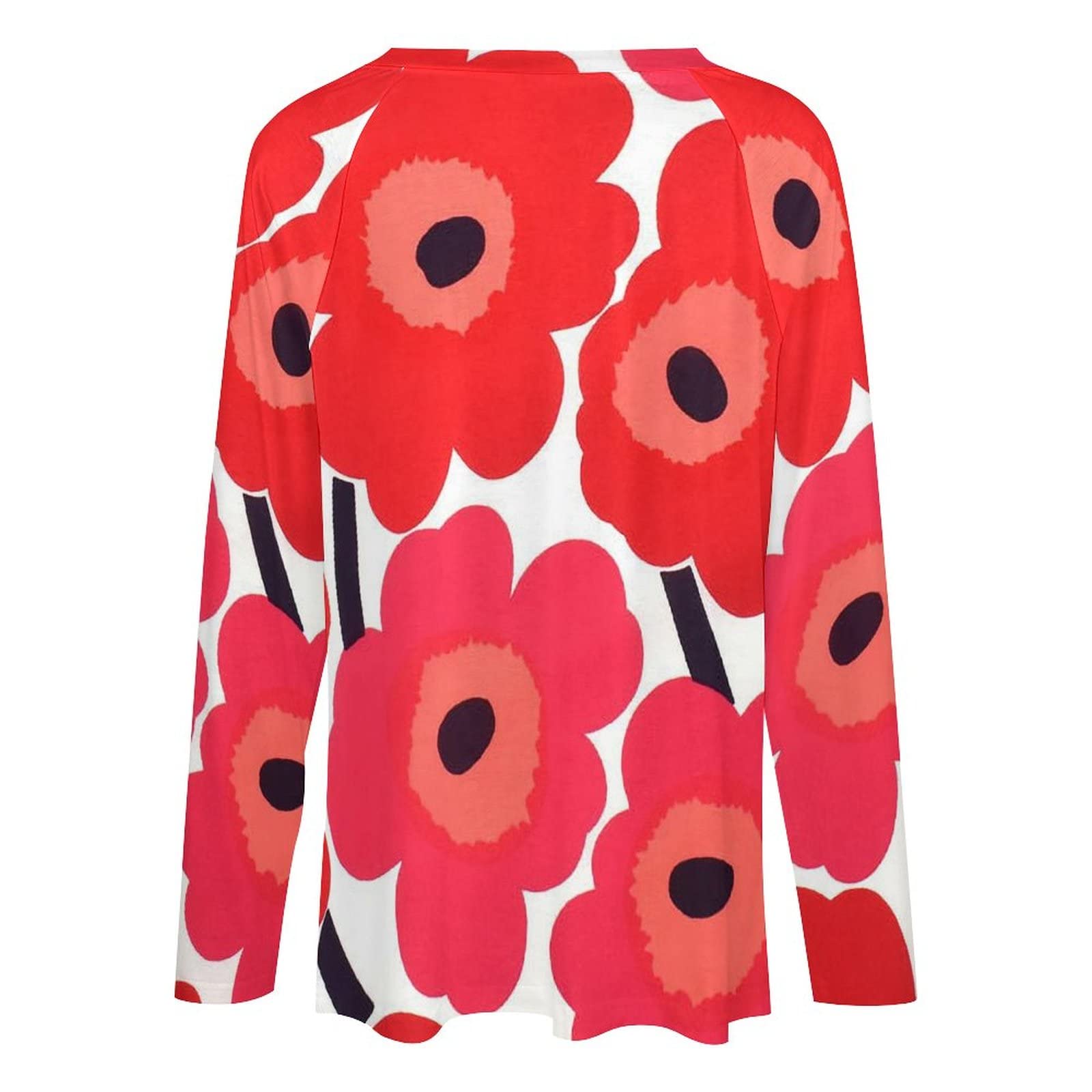 Amazon.co.jp: マリメッコトップス レディース ブラウス Tシャツ 長袖  