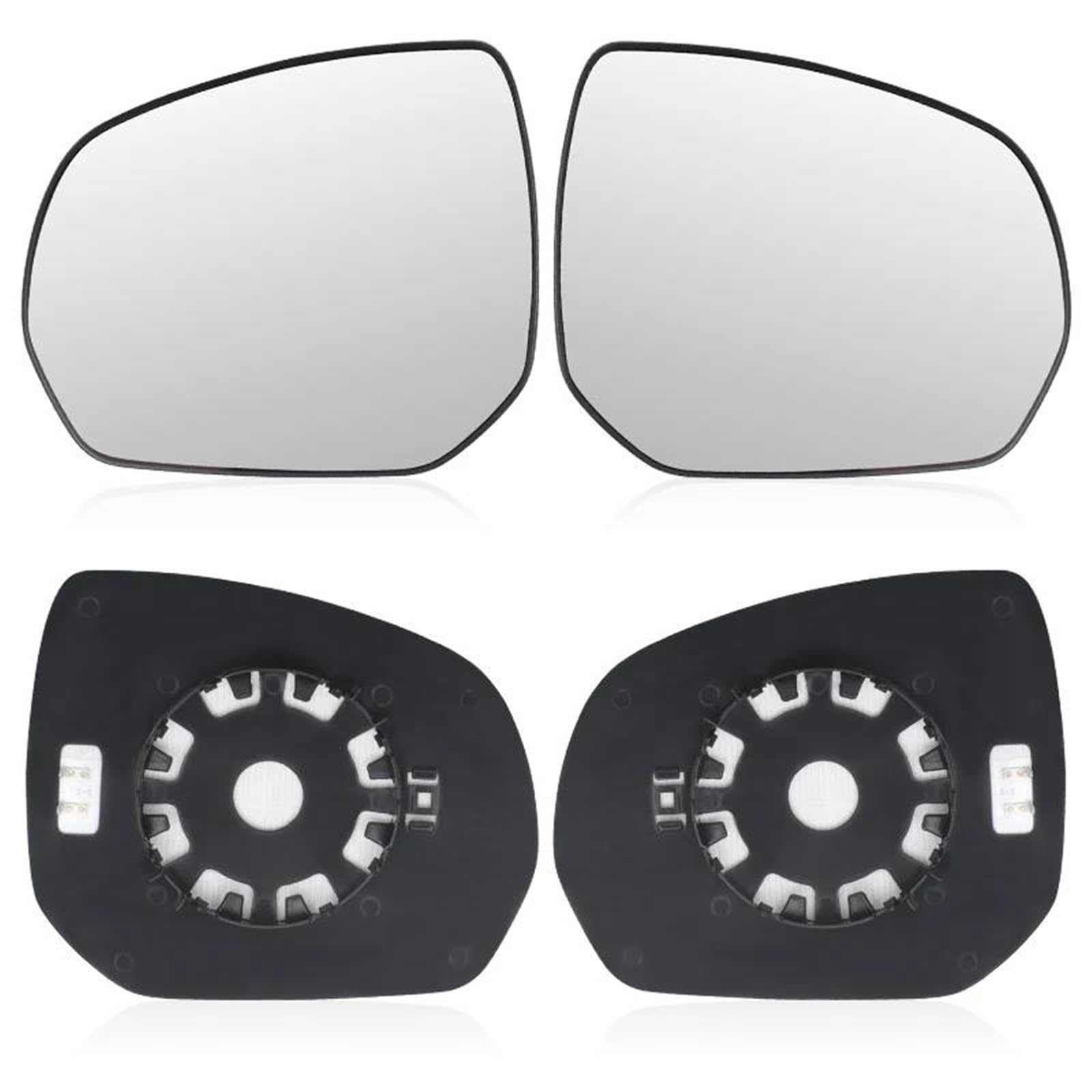 Verres à lentilles Rétroviseur Extérieur Pour Citroën C3/C4/ Pour Picasso (2009-2019) Dégivrage, Rétroviseurs Extérieurs Chauffants, Auxiliaire Vitre Grand Angle Remplacement