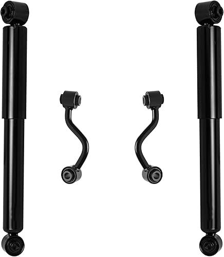 Miniatura 82 de Detroit Axle - Amortiguadores traseros para Chevrolet Equinox GMC Terrain Pontiac Torrent Saturn Vue Suzuki XL-7, 2 Amortiguadores traseros