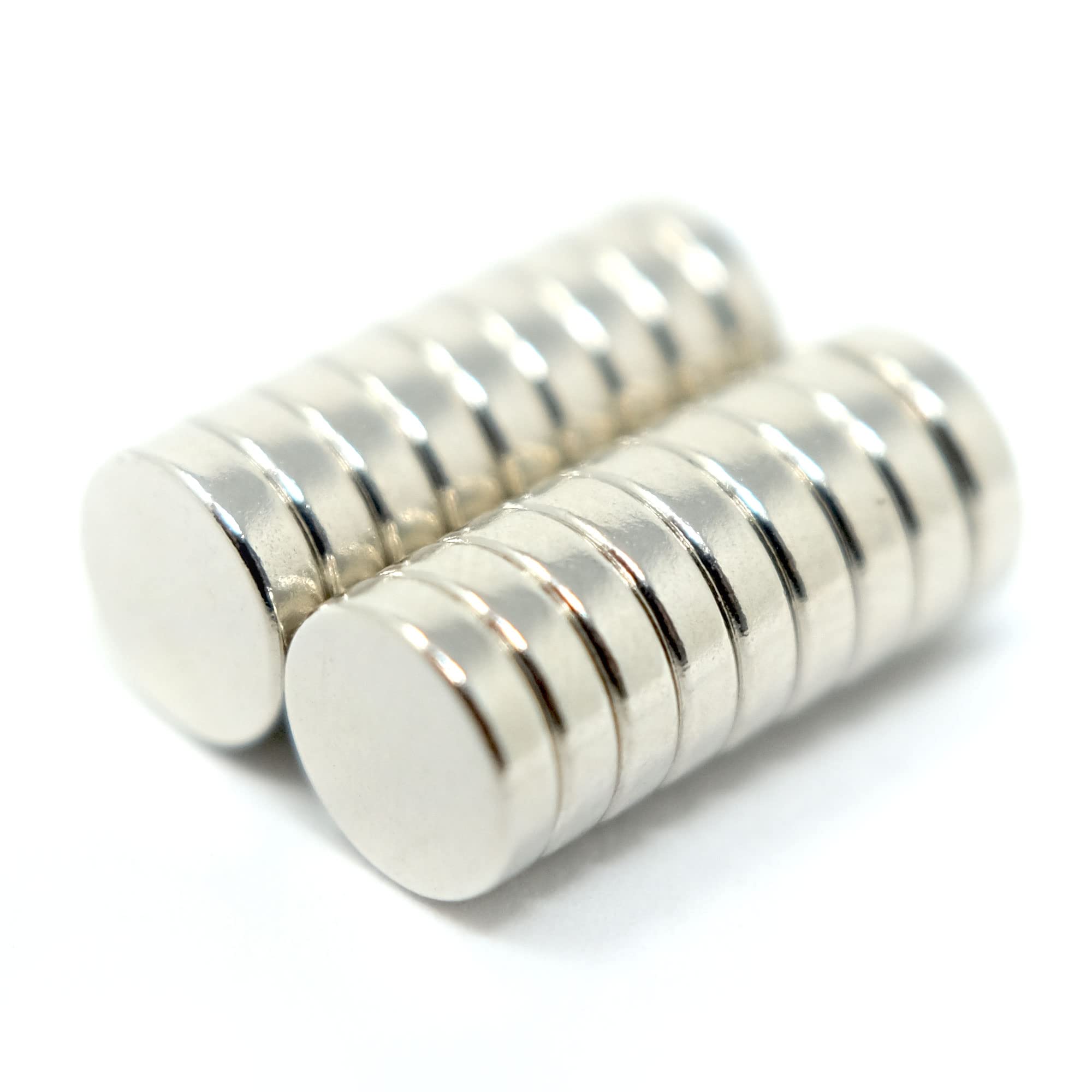 N42 Neodymium Disc Magnet - 1/4 in. dia x 1/16 in. thick - 1.33lbs Pull (Pack of 20)