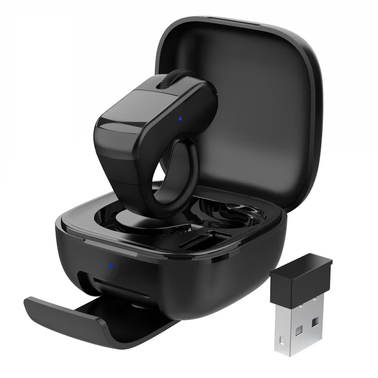 ZTYTO Tiktok Scrolling Ring,Air Finger Ring Mouse with a Touchpad,Bluetooth/Wireless Scroller for iPhone/Android/PC,Remote Control for Kindle App/