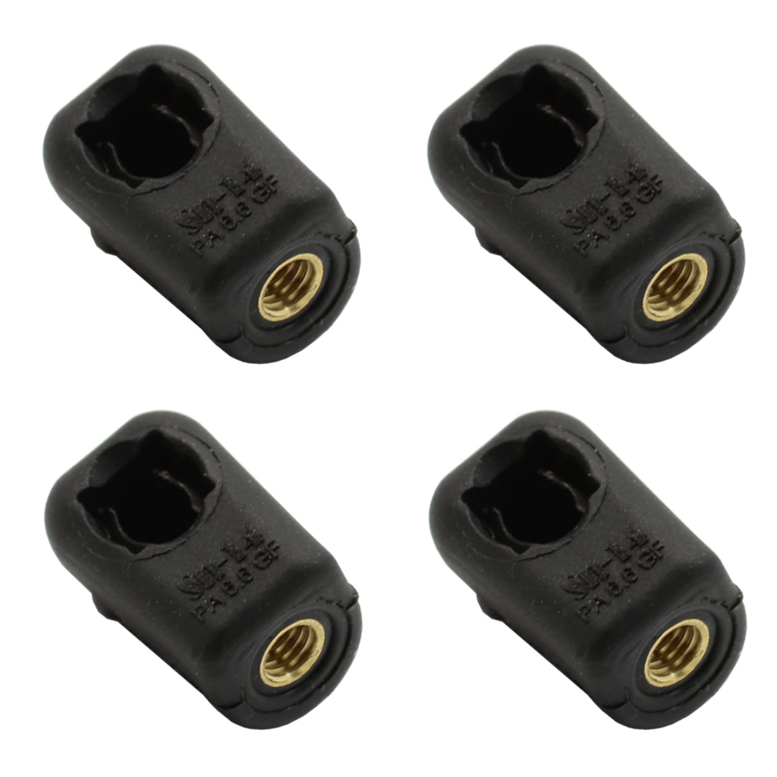 4pcs Puntone Gas Fine Raccordo Filettatura Femminile M8 Gas Primavera End Raccordo Connettore M8 Filettatura Femminile Ø10 Palla Pan