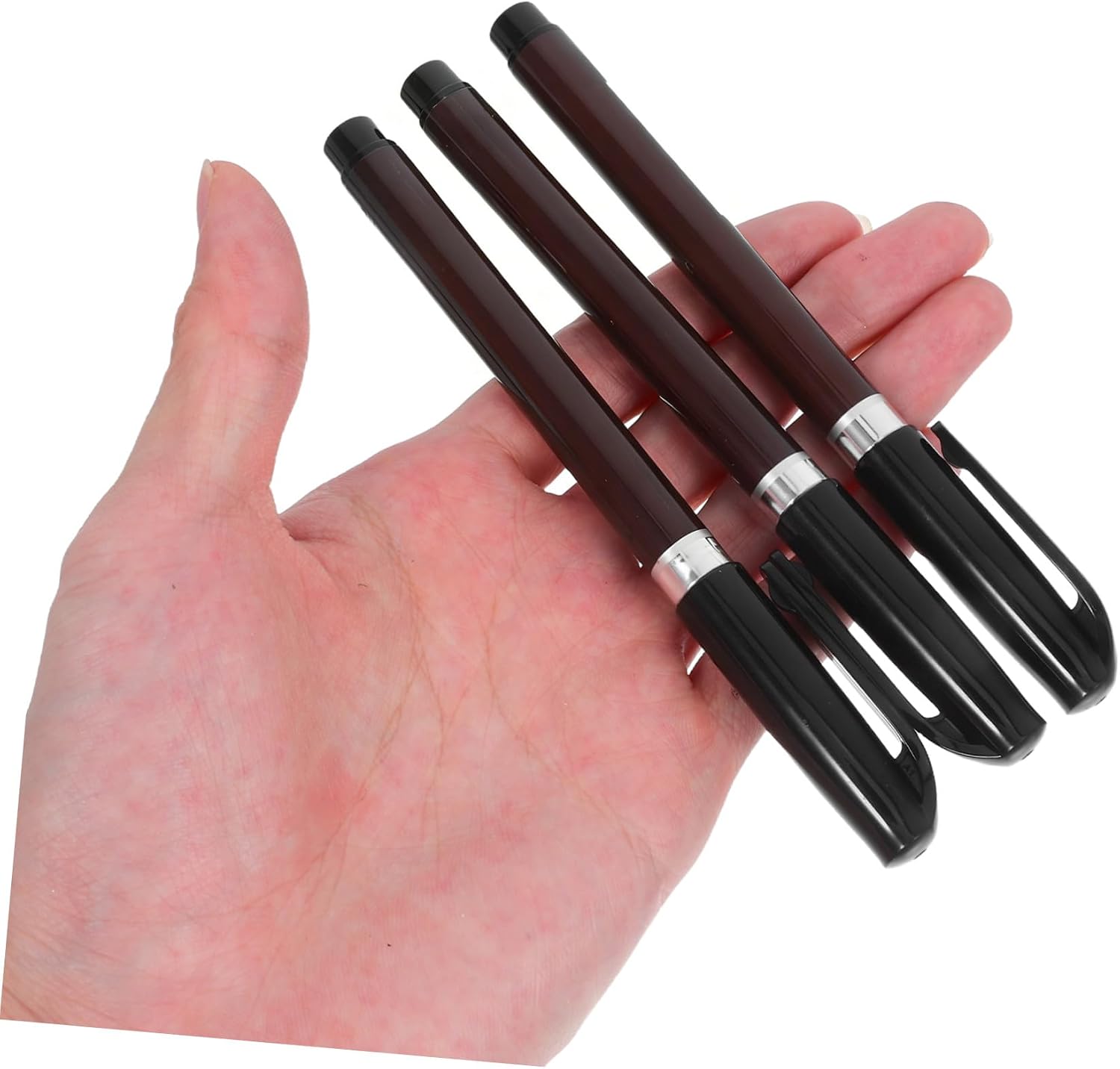 DOITOOL 6pcs Refillable Ink Brush Pen for Calligraphy and Painting Chinese Japanese Sumi Style Writing Tools for Art Lettering and Signature for Skill Development and Versatile Application