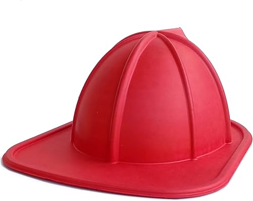 Miniatura 3 de Paquete individual o múltiple, NO PLÁSTICO, sombrero de bombero infantil, suministros de fiesta, sombrero de fuego para niños