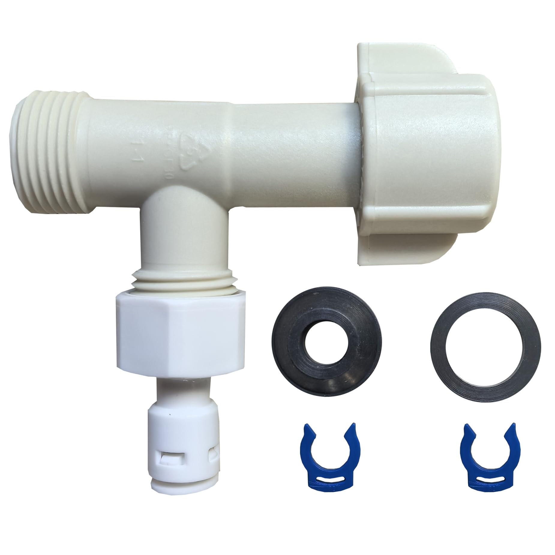 XCQQ Bidet Toilet Seat T Adapter, Plastic T Valve Adapter for