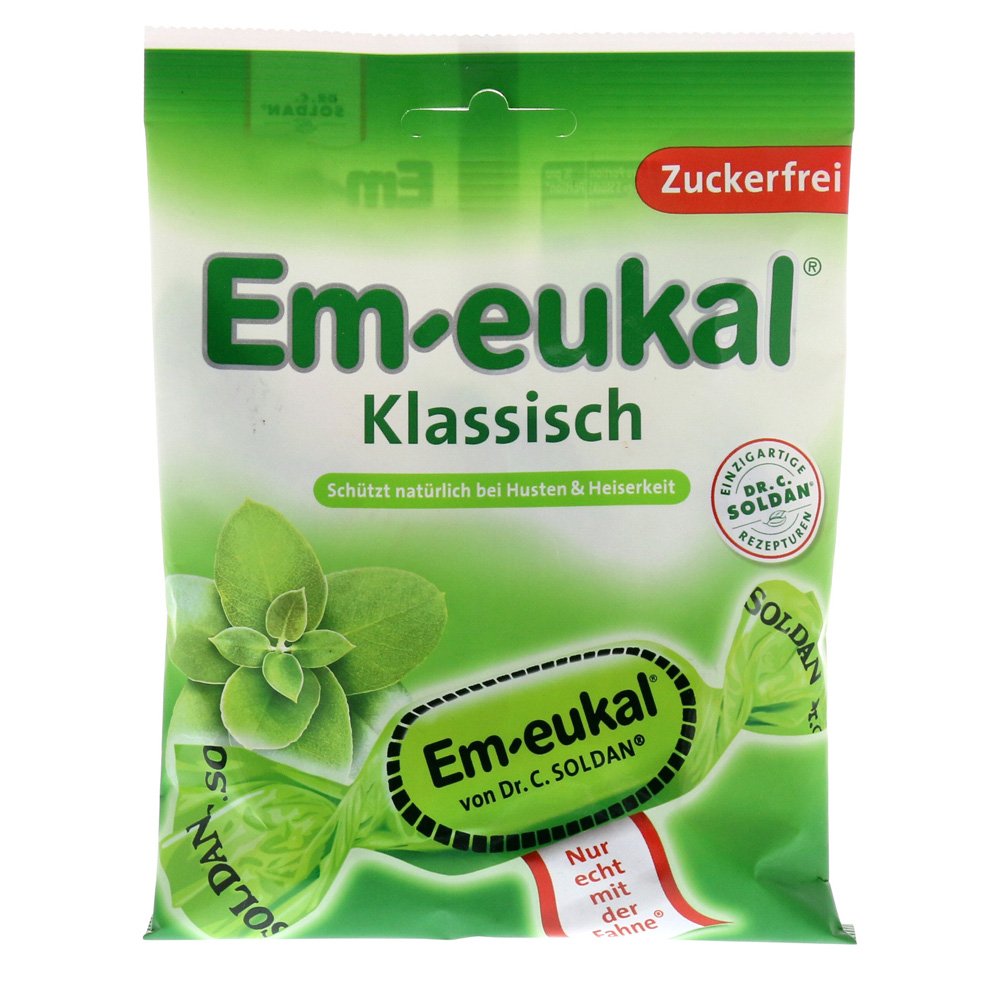 Em-eukal tos dulce clásico sin azúcar paquete de 20 (20 x 75 g)