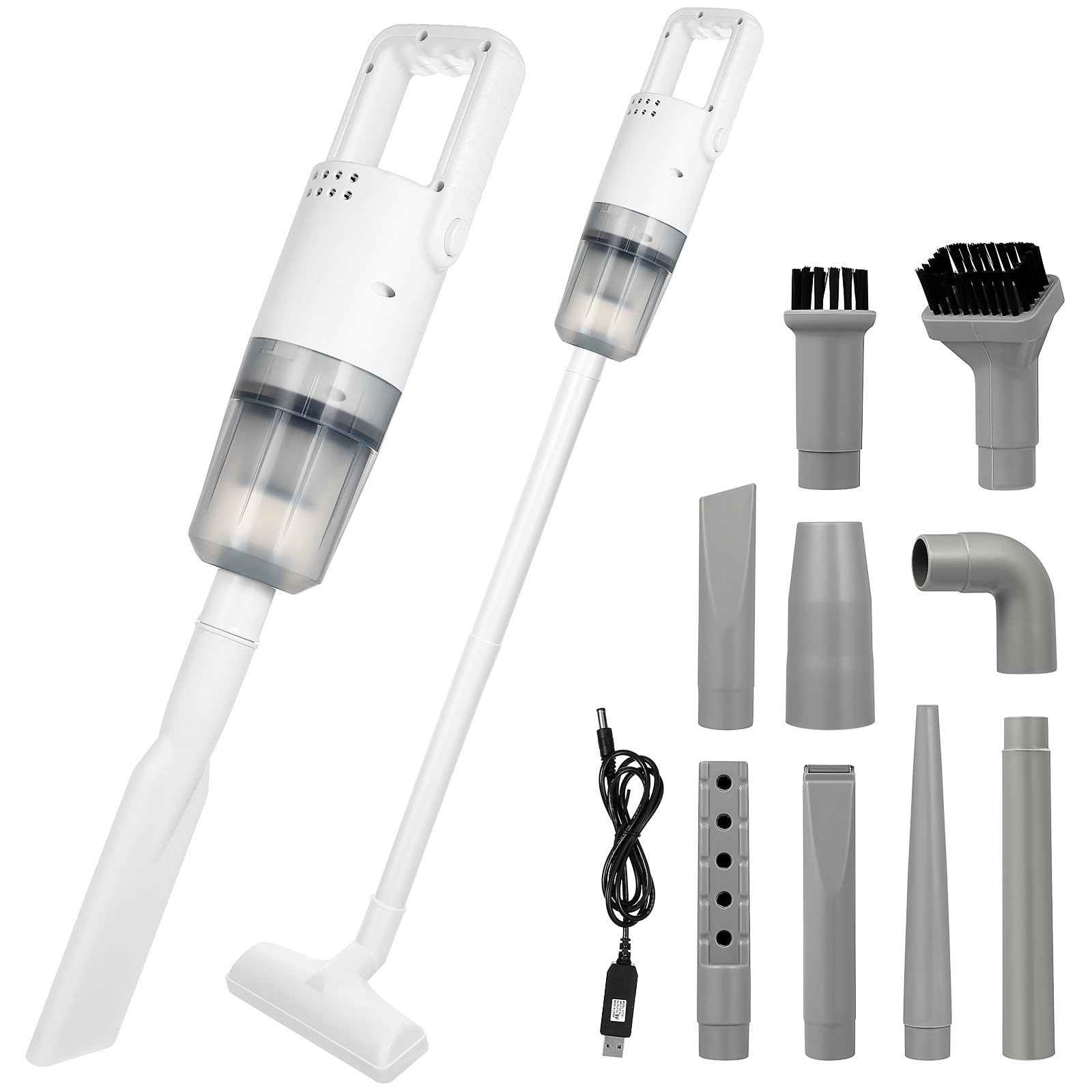 Aspiradora sin cable para coche INOOMP con mango ergonómico y 0.7l