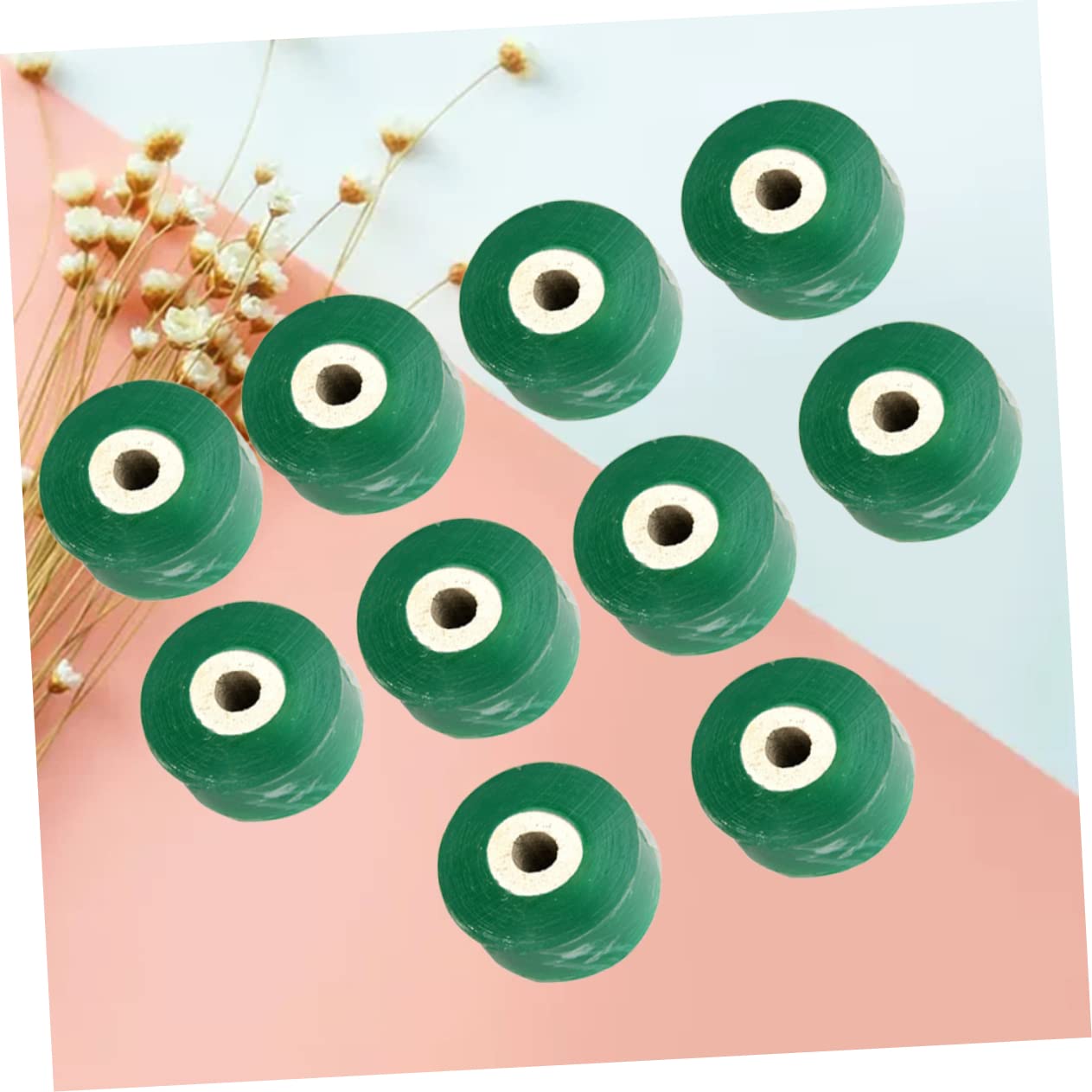 ibasenice 10pièces Ruban De Greffage Adhésif Extensible pour Arbres Fruitiers Et Plantes Usage Professionnel