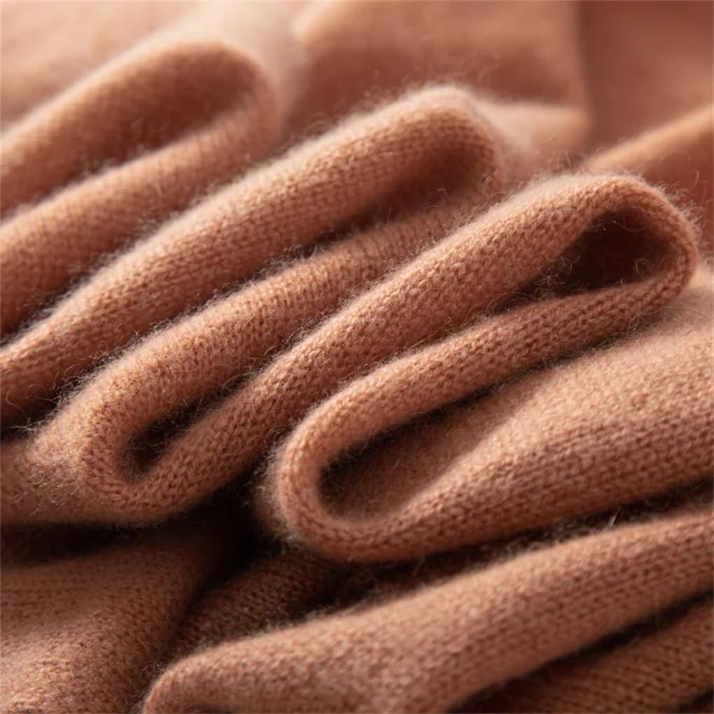 Sciarpa invernale unisex in cashmere, tinta unita, calda, scialle avvolgente, lunga, per donne e uomini