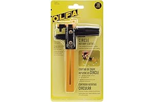 OLFA 18mm Rotary Circle Cutter: Precision Cutting for Perfect Circles