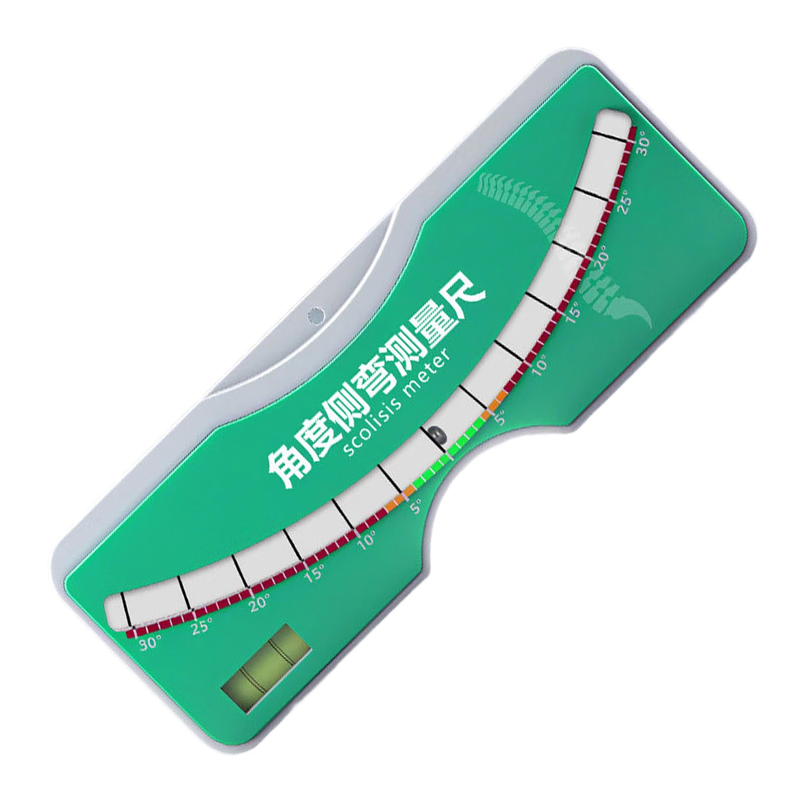 Position Correction Measurement Tool 30 Degree Scoliosis Detectors Build in Levels Indicates for Spinal Alignment Spinal Deformity Assessment Tool