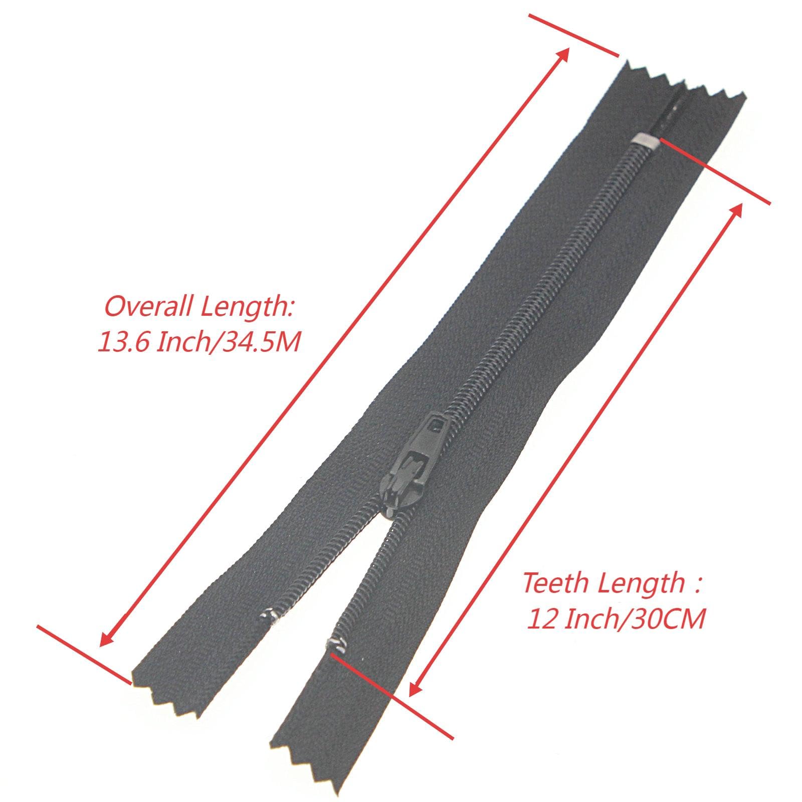 Cursore per chiusure lampo, in nylon, numero 3, BX | Merceria e Tessuti
