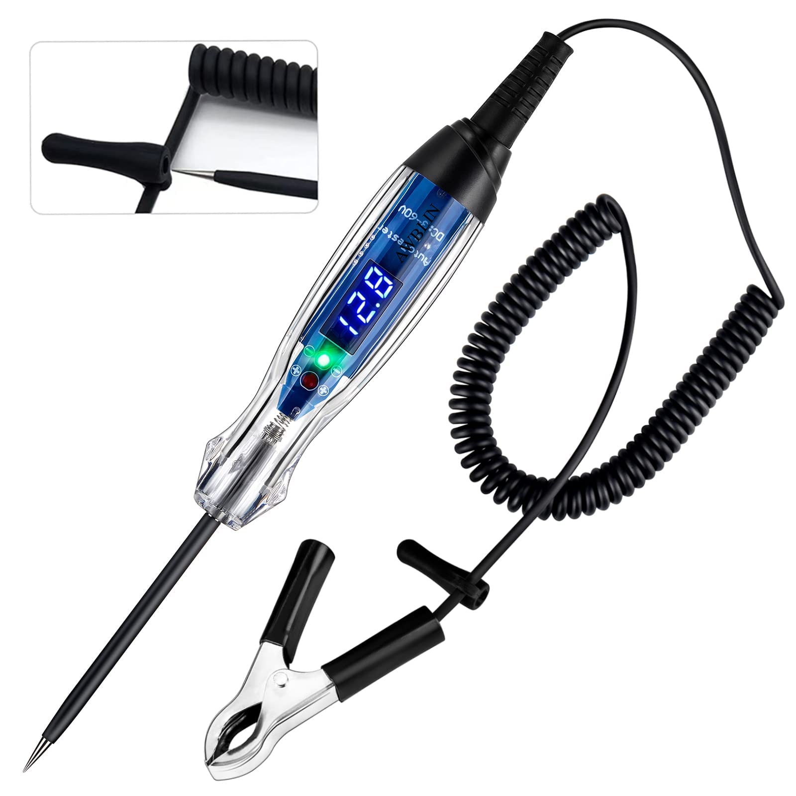 Buy Automotive Test Light, 360V DC Digital LED Circuit Tester, Heavy