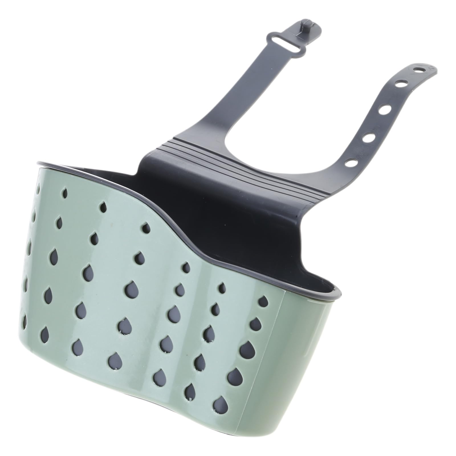 Jazuaiao Sturdy Kitchen Sink Holder with Double Layer Versatile Kitchen Sink Holder for Storing Sponges and Cleaning Accessories Silicone Sponge