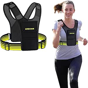 UTOBEST Laufweste 5L Mit 7 Taschen - Reflektierend & Atmungsaktiv