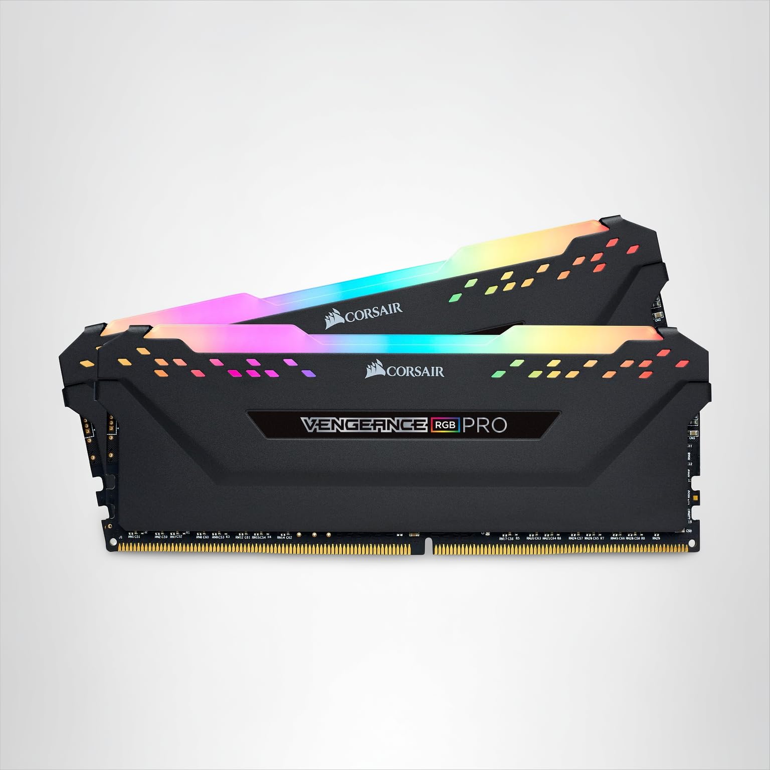 メモリー Corsair DDR4 3200MHz CMW16GX4M2E3200C16 Corsair DDR4-3200MHz デスクトップPC用メモリ VENGANCE RGBシリーズ