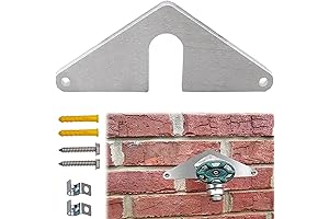 Triangle Faucet Mounting Plate - Ideal for Hose Bib Mounting