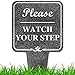 Please Watch Your Step Sign, 7
