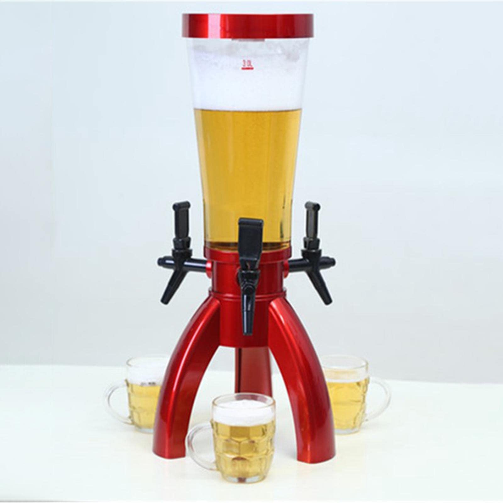 Distributeur de 3 litres avec Tuyau de Congélation Intégré, Distributeur de Mimosa