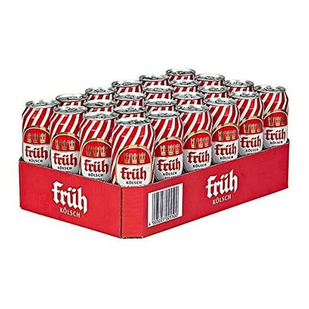 Früh Kölsch Dose Bierpaket, EINWEG (24 x 0.5 l)