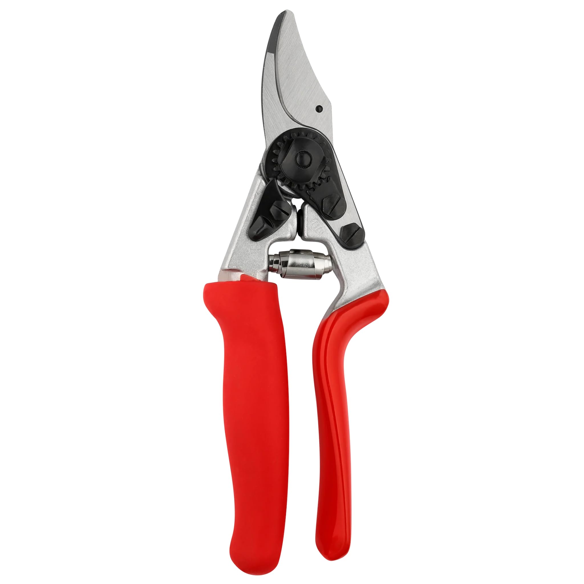 FELCO 12 sécateur bypass droitier avec poignée tournante, ergonomique pour main moyenne, lame 42 mm, coupe 20 mm, tête inclinée, amortisseurs, outil de taille compact, fabriqué en Suisse