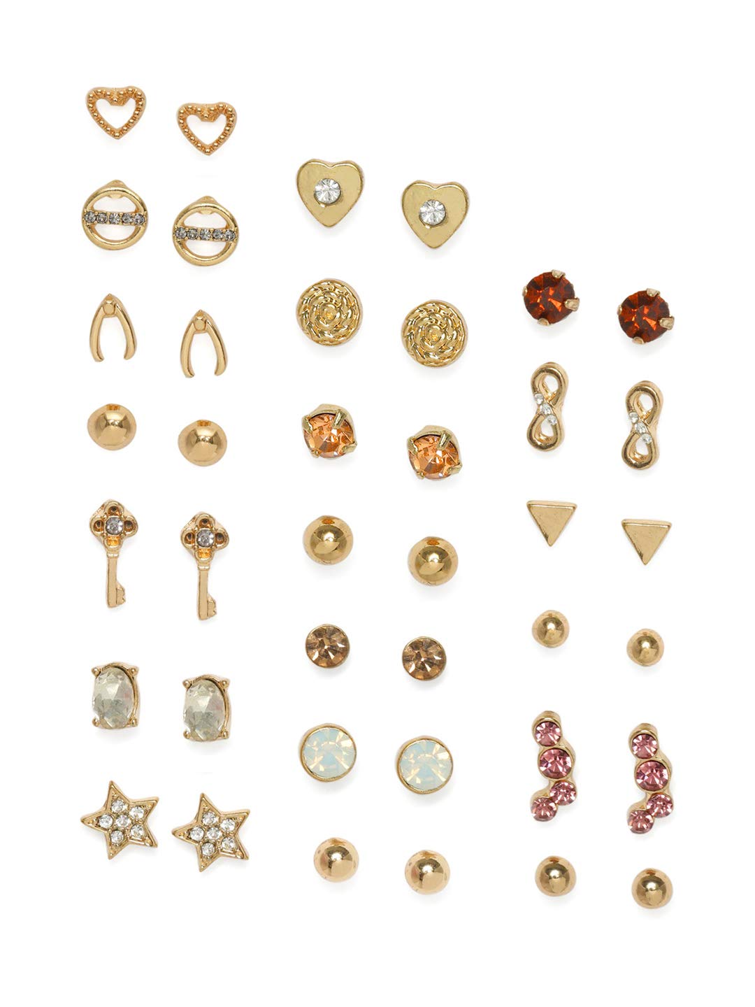 See full amazon price history chart for ZAVERI PEARLS Stud Earrings for Women (Golden) (ZPFK9858) ZAVERI PEARLS Stud Earrings for Women (Golden) (ZPFK9858) (B08Q3RL8FK) Amazon Price History, Amazon Price Tracker