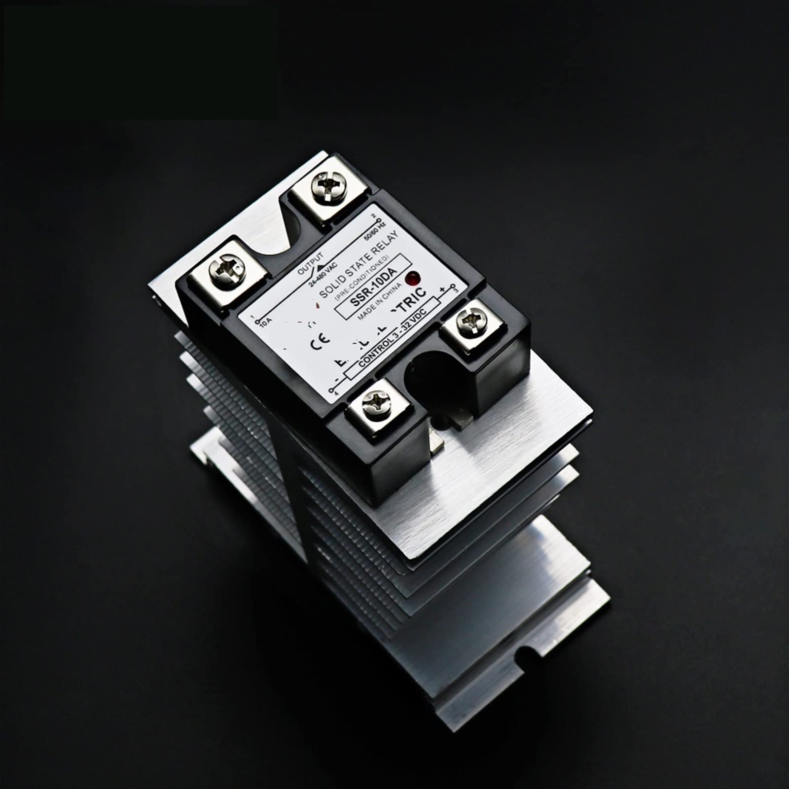 Dissipateur de chaleur en aluminium pour relais SSR 10A à 150A