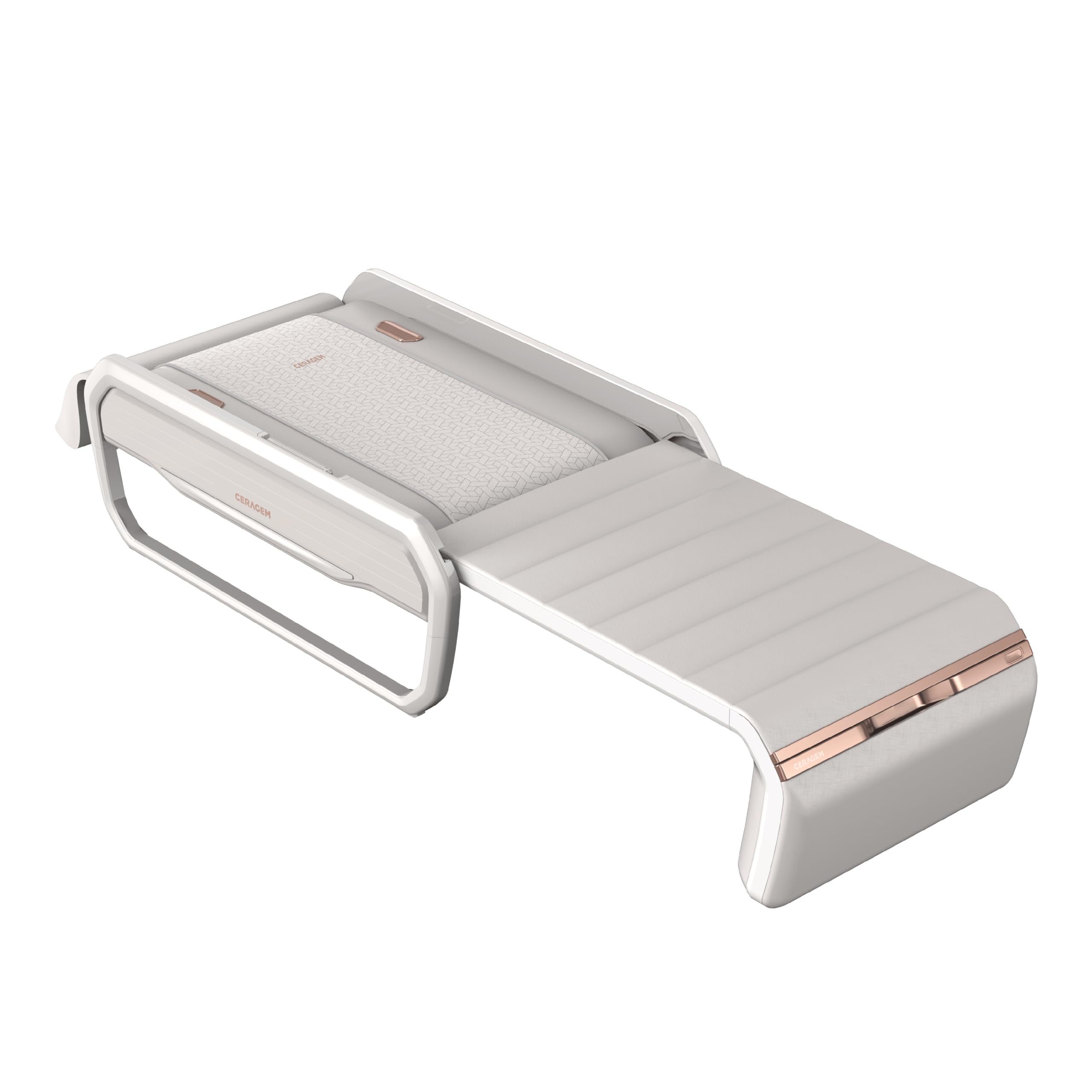 CERAGEM V6, Therapeutic Thermal Massager @Home, Spinal Care Management, FDA Cleared Class II Medical Device, Patented Spinal Scan Technology Customized Massage (White)