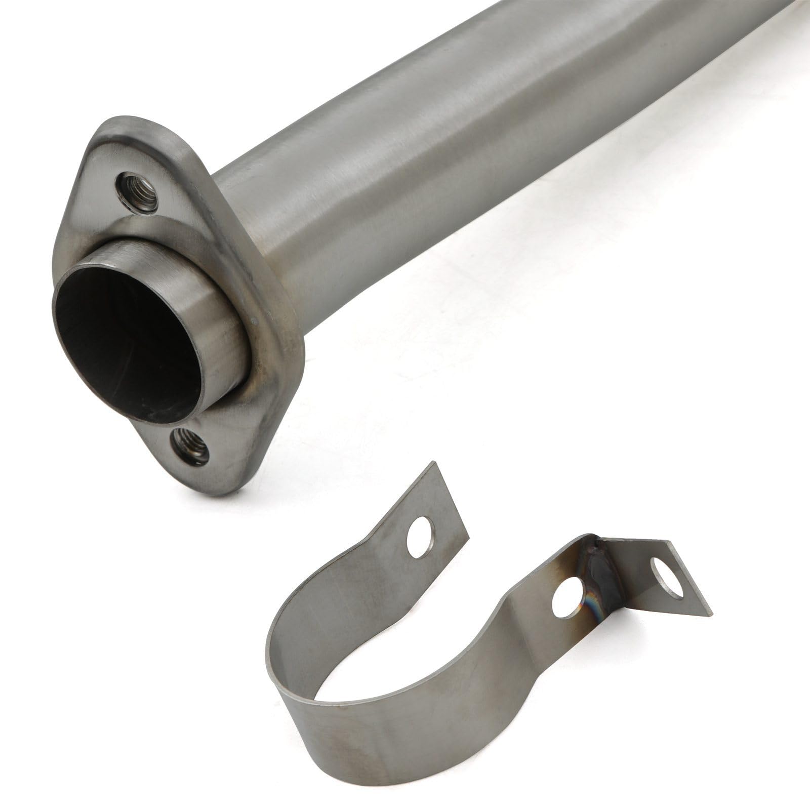 Collettore di scarico da 5,1 cm, compatibile con Citroen C2 1.6L 16v VTS 125bhp modelli 2005-2011 sistema di scarico De Cat in acciaio inox