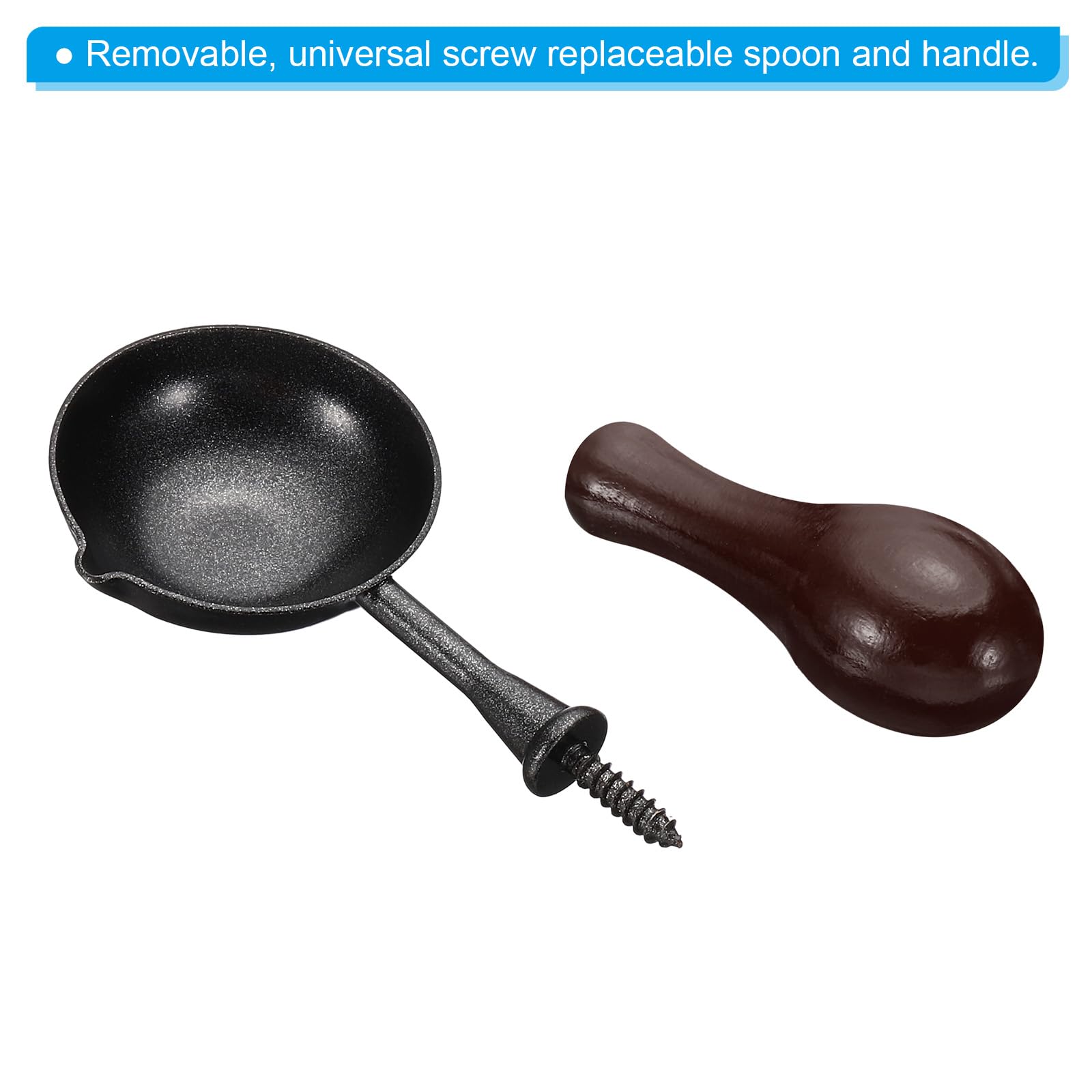 PATIKIL 4" Wax Seal Spoon - Image 4