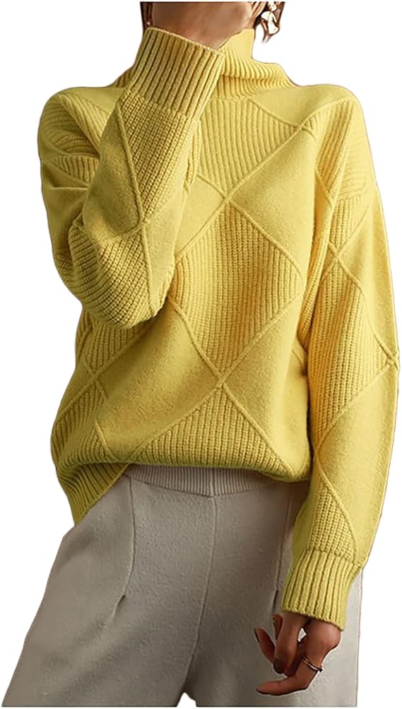 Amazon グリーンティー ニットセーター ニットトップス セーター ハイネックセーター タートルネックセーター タートルネック トップス レディース ニットプルオーバー マタニティ 韓国 上品 モコモコ ロングセーター 冬 部屋着 量産 授乳服 インナー ストレッチリブ