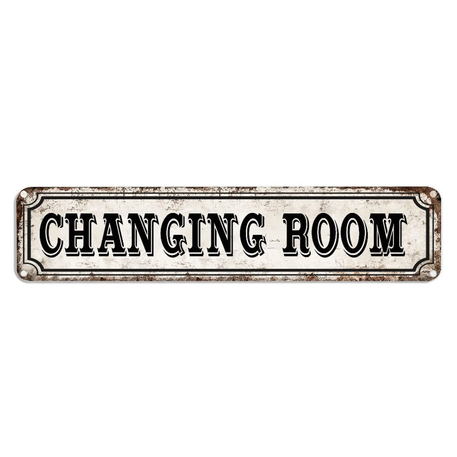 BYRON HOYLE Changing Room Metal Sign Changing Room Sign Changing Room Custom Street Sign Changing Room Metal Wall Art Metal Wall Hanger Home Decor Wall Decorations for Front Porch Housewarming Gift