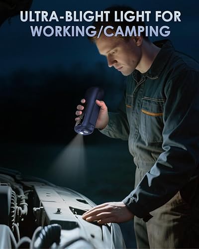 Miniatura 7 de Inflador de neumáticos T22 Compresor de aire portátil, bomba de aire 3 veces más rápida de 160 PSI, bomba de neumáticos inalámbrica automática,