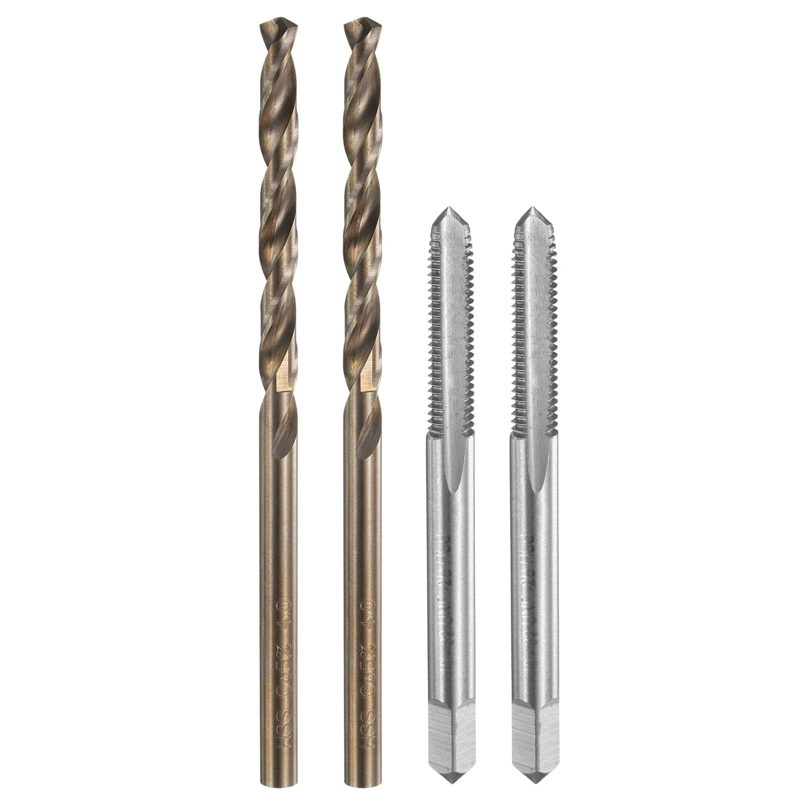 Taraudage 10-32 UNF haut de gamme avec forets cobalt M35 uxcell torréfiés