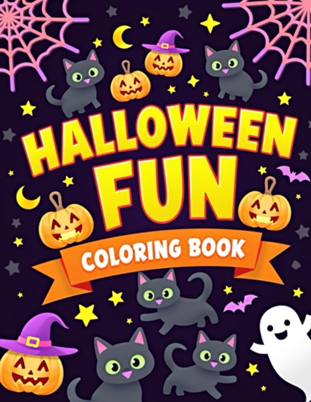 Halloween Fun Coloring Book