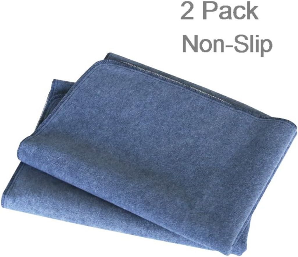2PCS Washable Puppy Pads Large 42" x 30", Upgrade Non-Slip Dog Pee Pads with Fast Absorbent, Reusable, Waterproof for Training, Travel, Housebreaking, Whelping, Incontinence, for Playpen,Crate