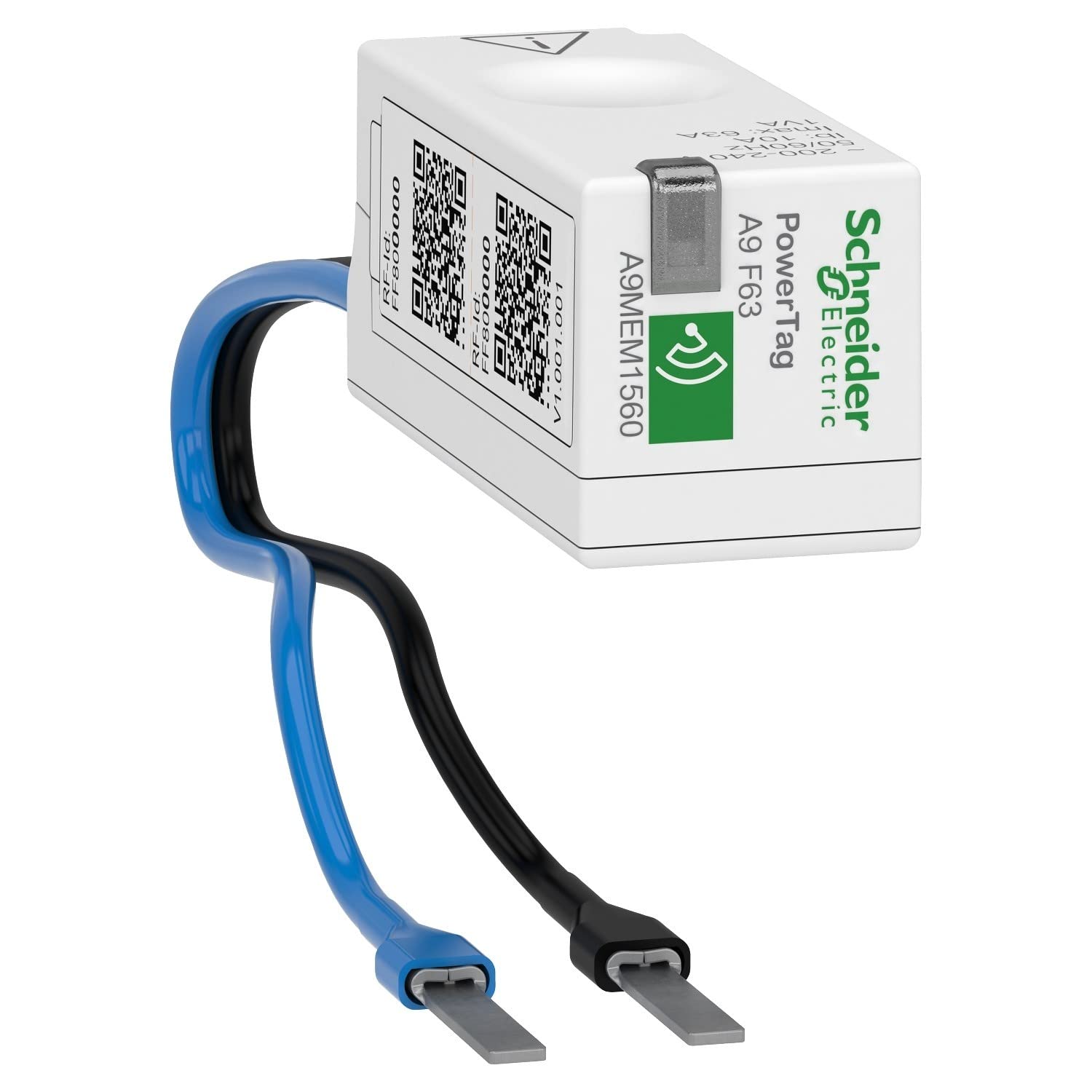 PowerTag Universal 1P+N capteur d'énergie sans fil rail DIN pour tableau électrique